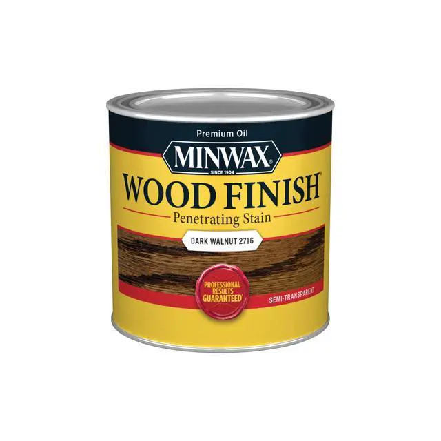 Alt view image 3 of 6 - Minwax Wood Finish, Dark Walnut, 1/2 Pint