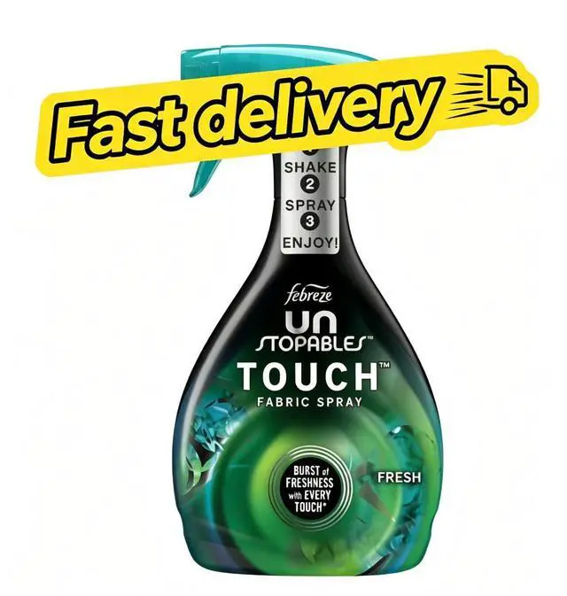 Main image of Febreze Fabric Spray Air Freshener, Odor-Fighting Fabric Refresher, Unstopables Fresh, 27 oz