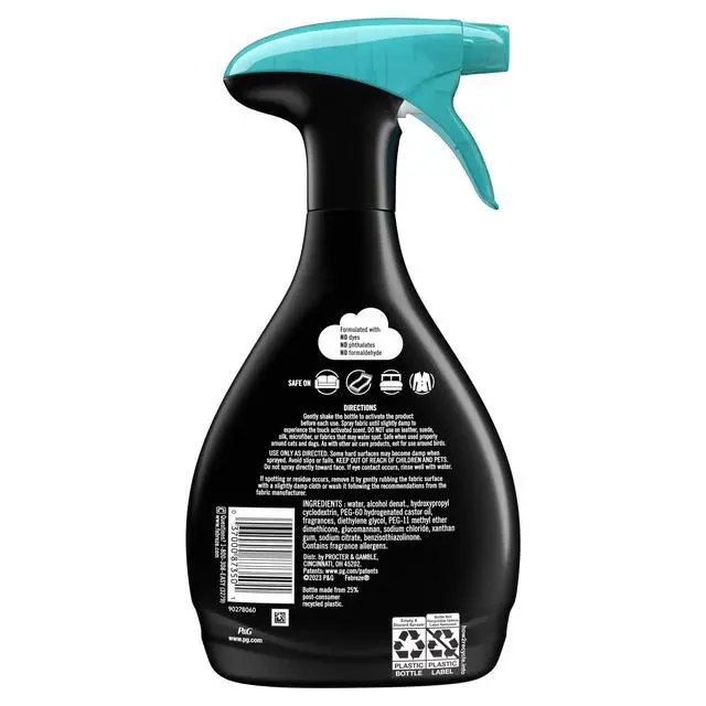 Alt view image 6 of 7 - Febreze Fabric Spray Air Freshener, Odor-Fighting Fabric Refresher, Unstopables Fresh, 27 oz