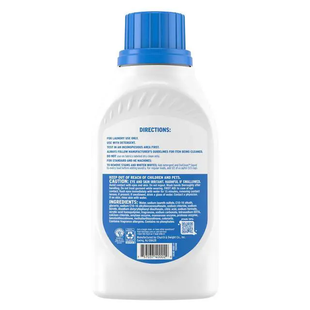 Alt view image 7 of 7 - OxiClean White Revive Whitener & Stain Remover Liquid Additive, 45 fl oz