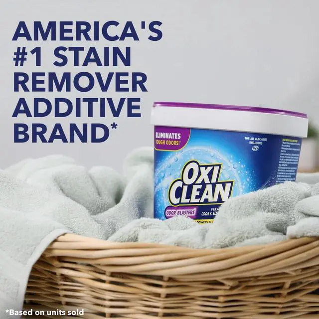 Alt view image 4 of 5 - OxiClean Odor Blasters Versatile Odor and Laundry Stain Remover Powder, 5 lb