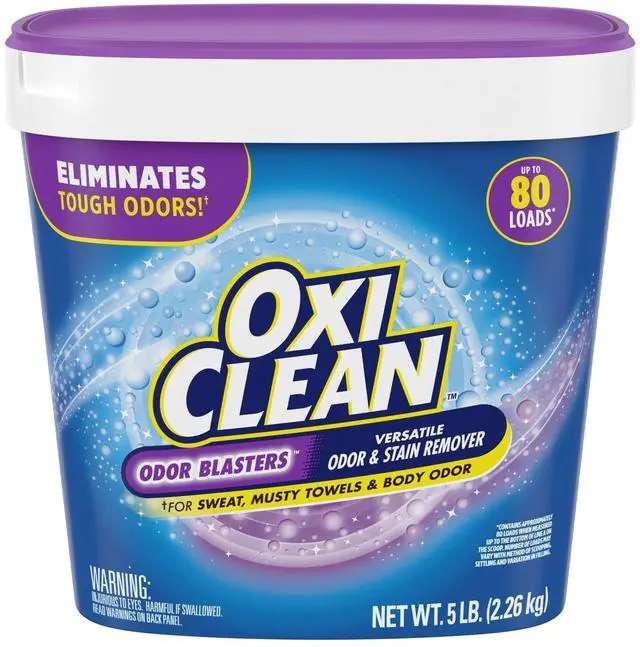 Main image of OxiClean Odor Blasters Versatile Odor and Laundry Stain Remover Powder, 5 lb