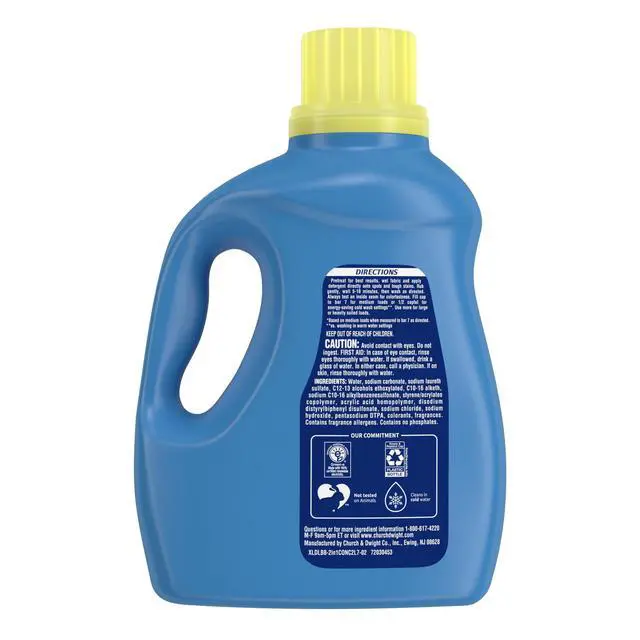 Alt view image 4 of 6 - Xtra Plus Scent of Escape, Lavender & Sweet Vanilla, 63 Loads Liquid Laundry Detergent, 97.7 fl oz