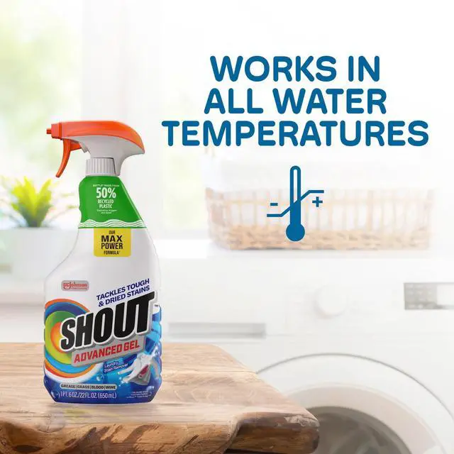 Alt view image 7 of 7 - Shout Advanced Acting Gel, Laundry Stain Remover, 22 FL. OZ.