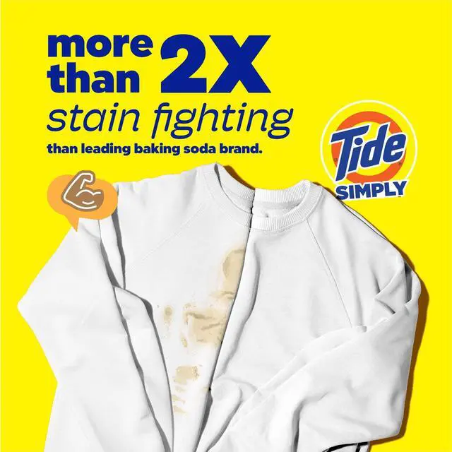 Alt view image 3 of 7 - Tide Simply Laundry Detergent Liquid Oxi Boost + Ultra Stain Release, Refreshing Breeze Scent, 94 fl oz, 70 Loads