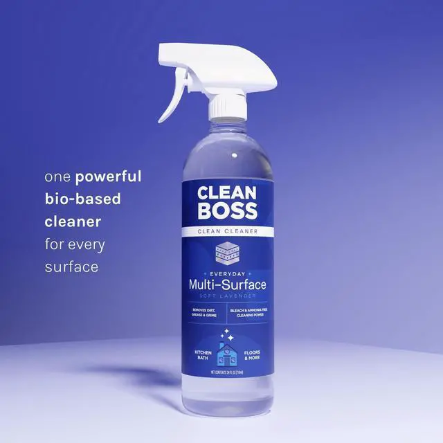 Alt view image 7 of 7 - CleanBoss Everyday Multi-Surface Cleaner, Soft Lavender, 24 fl oz