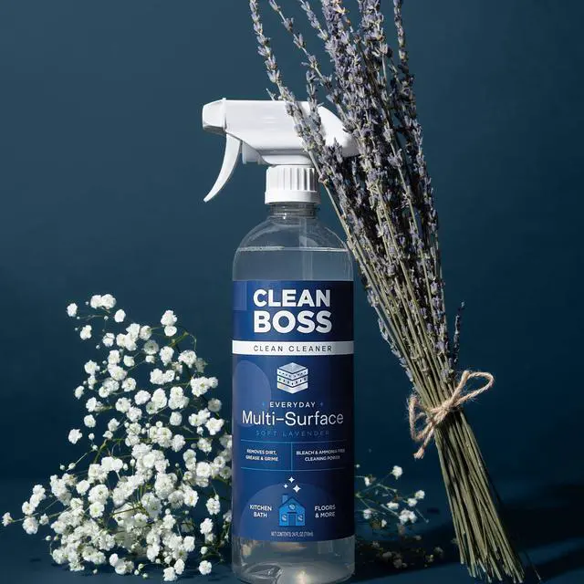 Alt view image 3 of 7 - CleanBoss Everyday Multi-Surface Cleaner, Soft Lavender, 24 fl oz