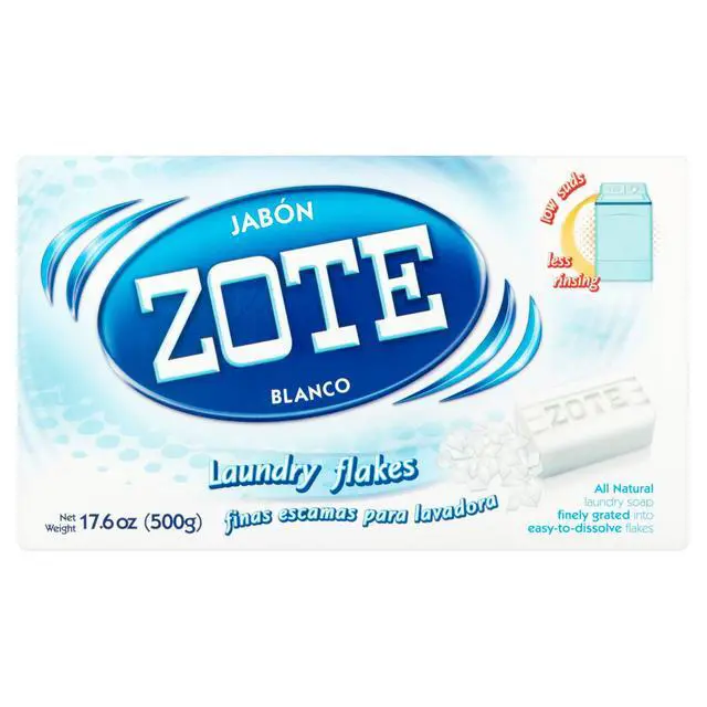 Alt view image 4 of 4 - (3 pack) Zote Blanco Laundry Flakes for Washing Machines, All Ages, Gentle on Clothes & Skin, Laundry Detergent, Cleanser Flakes with Sodium Tallowate, 17.6 oz