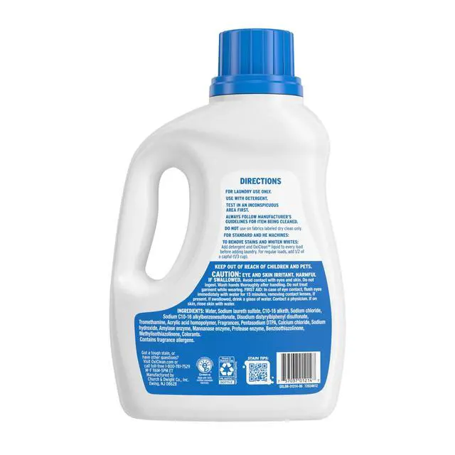 Alt view image 2 of 7 - OxiClean White Revive Laundry Whitener and Laundry Stain Remover Liquid, 66 fl oz