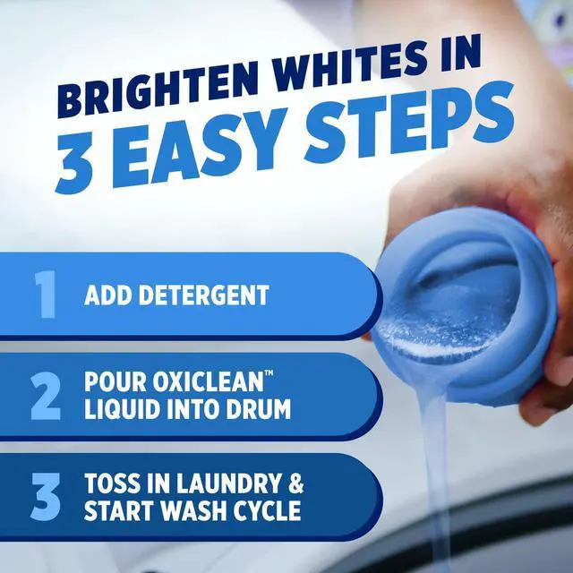 Alt view image 4 of 7 - OxiClean White Revive Laundry Whitener and Laundry Stain Remover Liquid, 66 fl oz
