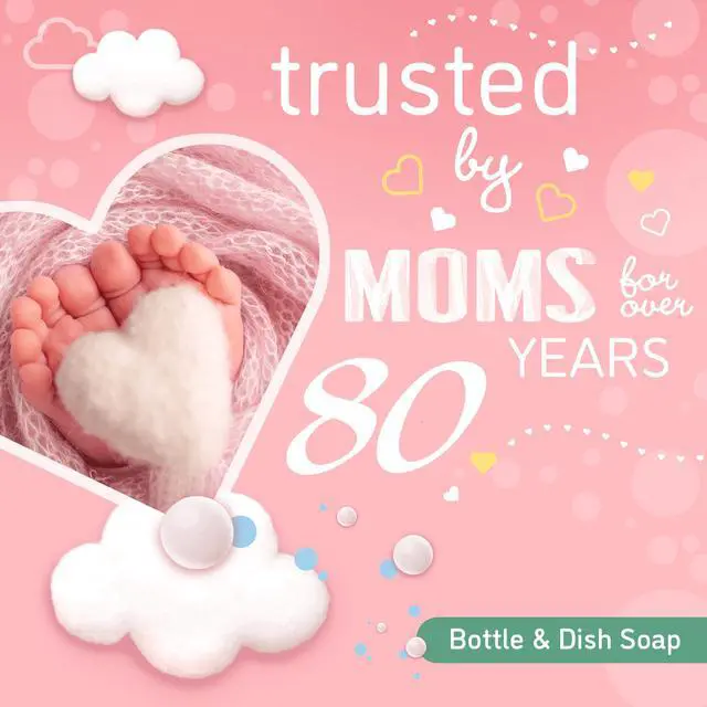 Alt view image 2 of 5 - Dreft Plant-Derived Liquid Dish Soap and Dishwashing Detergent for Baby Bottle, Fragrance Free Baby Essentials, 18 fl oz