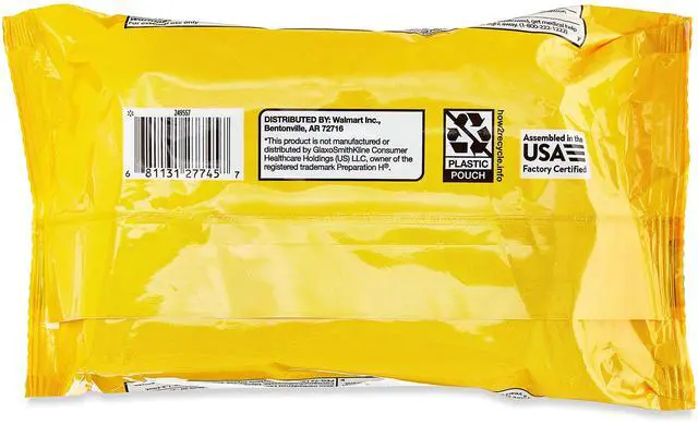 Alt view image 5 of 5 - Equate Witch Hazel Flushable Hemorrhoidal Medicated Wipes, 48 Count