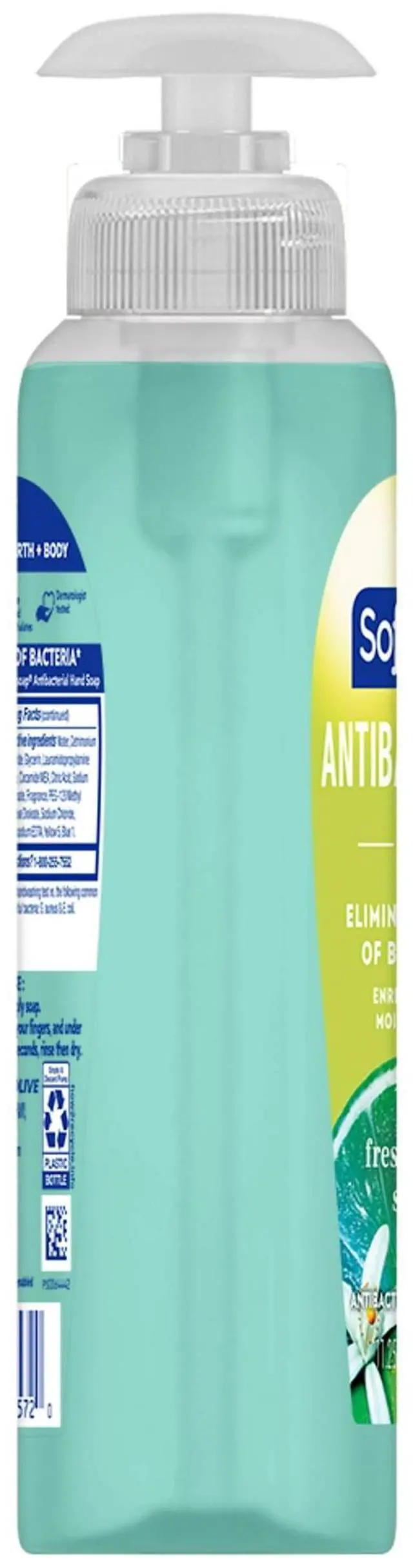 Alt view image 6 of 7 - (2 pack) Softsoap Antibacterial Hand Soap, Eliminates 99% of Bacteria, Fresh Citrus Scent, 11.25 fl oz