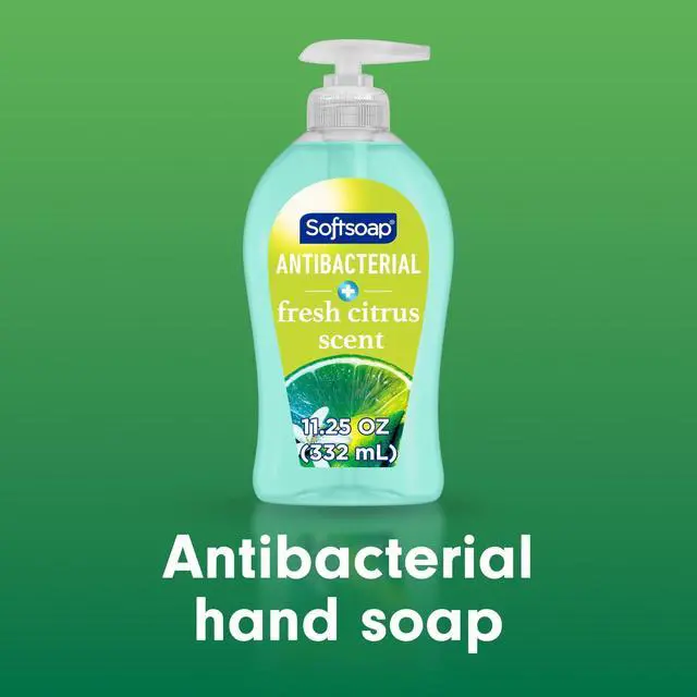 Alt view image 2 of 7 - (2 pack) Softsoap Antibacterial Hand Soap, Eliminates 99% of Bacteria, Fresh Citrus Scent, 11.25 fl oz