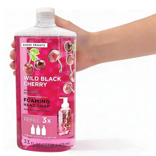 Alt view image 2 of 5 - Scent Theory Foaming Hand Soap Refill, Black Cherry, 33 fl oz Refill