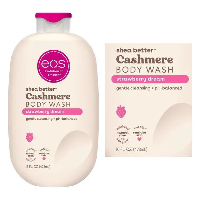 Alt view image 3 of 6 - eos Shea Better Cashmere Body Wash - Strawberry Dream - 16 fl oz