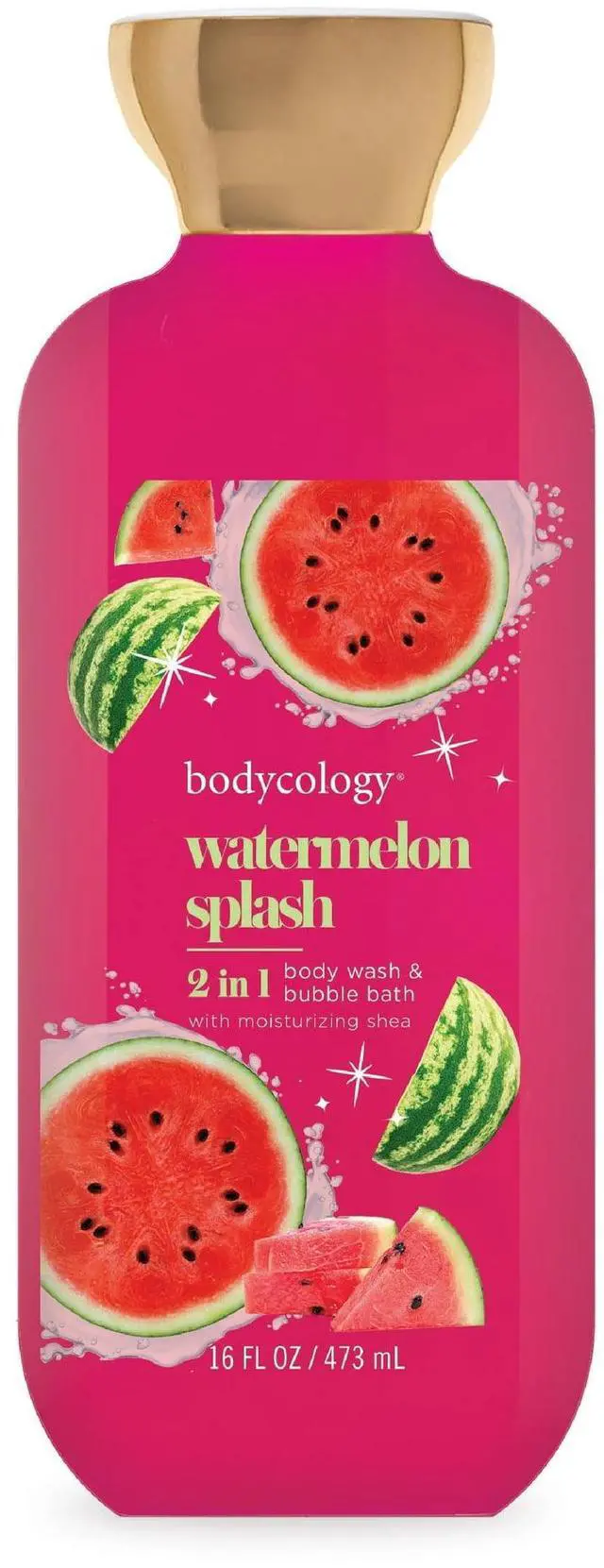 Alt view image 5 of 6 - Bodycology Watermelon Splash 2-in-1 Body Wash and Bubble Bath, 16 fl oz