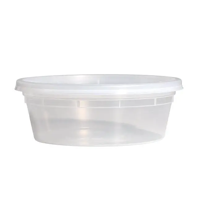 Alt view image 7 of 7 - Mainstays 40-Piece 8 oz Plastic Deli Container Set, 20 Containers and 20 Lids