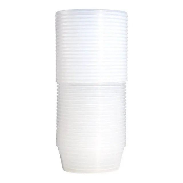 Alt view image 6 of 7 - Mainstays 40-Piece 8 oz Plastic Deli Container Set, 20 Containers and 20 Lids