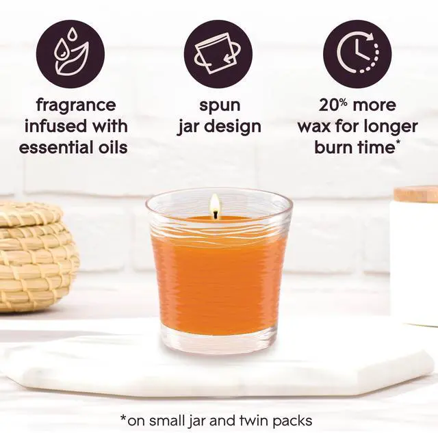 Alt view image 6 of 6 - Glade Single Wick Candles, Hawaiian Breeze, 8.16 oz, 2 Count