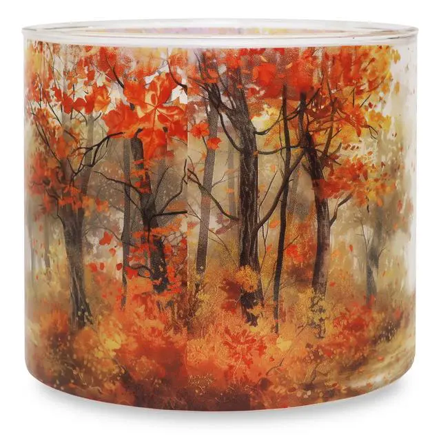 Alt view image 5 of 6 - Mainstays Warm Fall Leaves Scented Candle, 3 Wicks, 13 oz