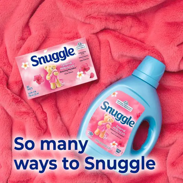 Alt view image 4 of 7 - Snuggle Island Hibiscus Relaxing Paradise Dryer Sheets, 80 Count