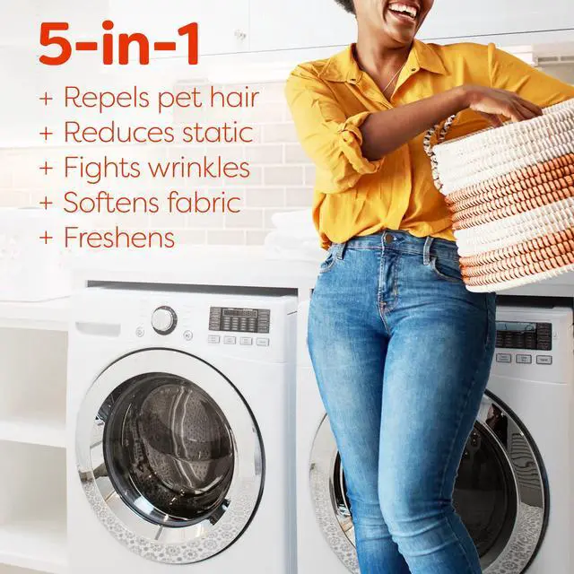 Alt view image 3 of 7 - Bounce Dryer Sheets, Pet Hair and Lint Guard, Unscented, 130 Mega Dryer Sheets