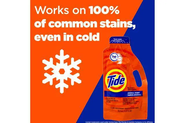 Alt view image 6 of 7 - (2 pack) Tide Ultra Concentrated Laundry Detergent and Washing Soap, Travel Size, 1.31 fl oz