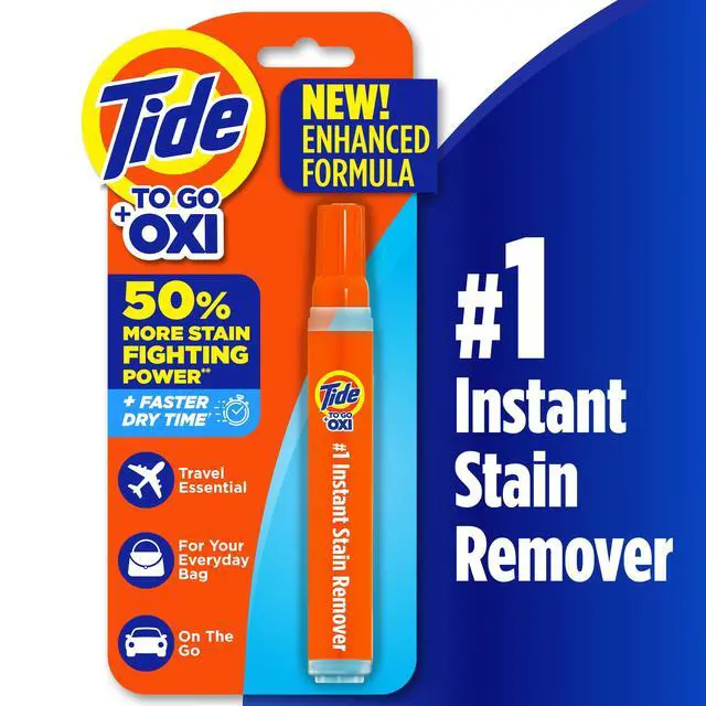 Alt view image 5 of 7 - Tide Stain Remover for Clothes, Tide To Go Pen, Instant Spot Remover for Clothes, Travel & Pocket Size, 1 Count