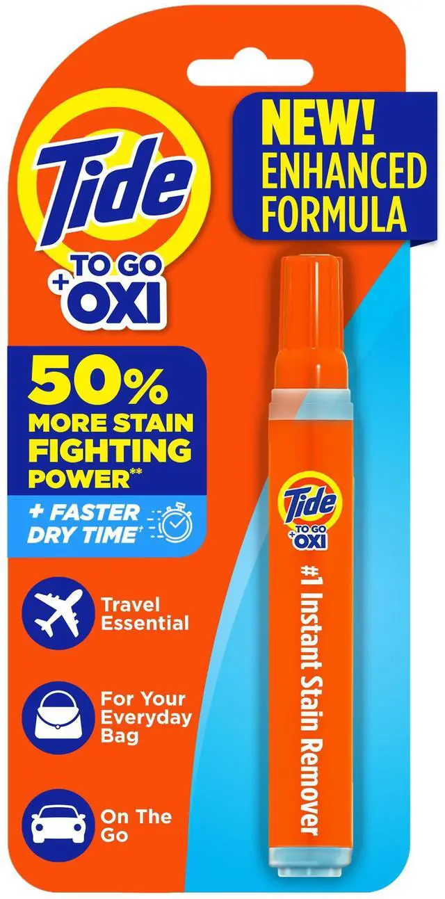 Main image of Tide Stain Remover for Clothes, Tide To Go Pen, Instant Spot Remover for Clothes, Travel & Pocket Size, 1 Count