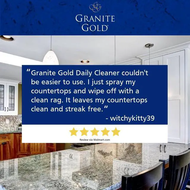 Alt view image 5 of 7 - Granite Gold Daily Cleaner for Granite, Marble, Quartz and More, Spray Bottle, 24 fl oz