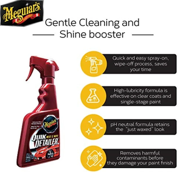 Alt view image 7 of 7 - Meguiar's Quik Detailer Mist and Wipe, A3316, 16 oz