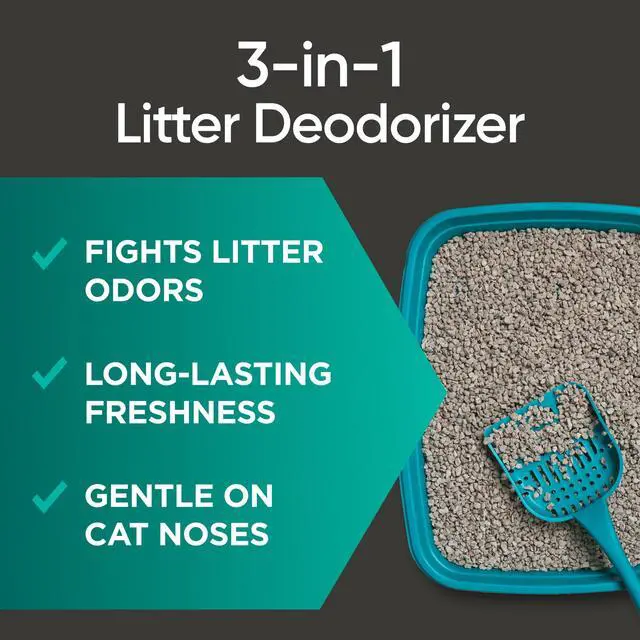 Alt view image 6 of 6 - ARM & HAMMER Cat Sense Odor Control Cat-Approved Litter Deodorizer, 24 oz