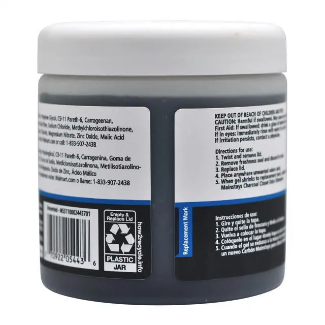 Alt view image 3 of 6 - Mainstays Charcoal Closet Odor Eliminator, Fragrance Free, 17 oz