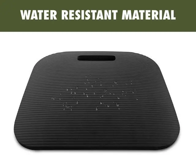 Main image of Ozark Trail Soft Foam Stadium Cushion, Multi-Purpose Seat Cushion, Black