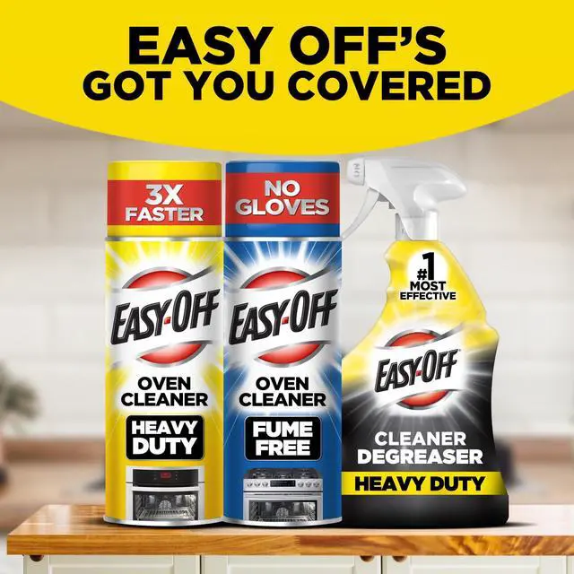 Alt view image 7 of 7 - Easy-Off Heavy Duty Degreaser, Removes Grease & Grime, For Kitchen, Garage, Outdoor & More 32oz