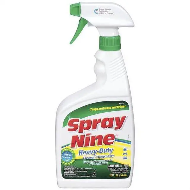 Main image of Spray Nine Heavy Duty Cleaner, Degreaser & Disinfectant for Kitchens, Bathrooms, Yard Equipment, Automotive & Industrial 32 Fl Oz. (Pack of 1) - 26811
