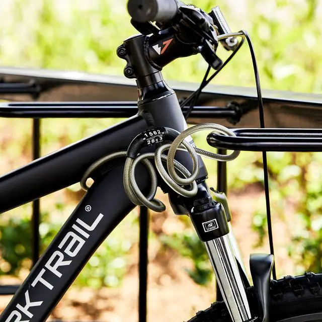 Alt view image 6 of 6 - Concord 8MM Combo Cable Bicycle Lock