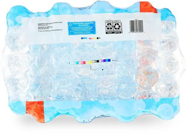 Alt view image 4 of 5 - Great Value Purified Drinking Water, 16.9 fl oz Bottles, 40 Count Pack