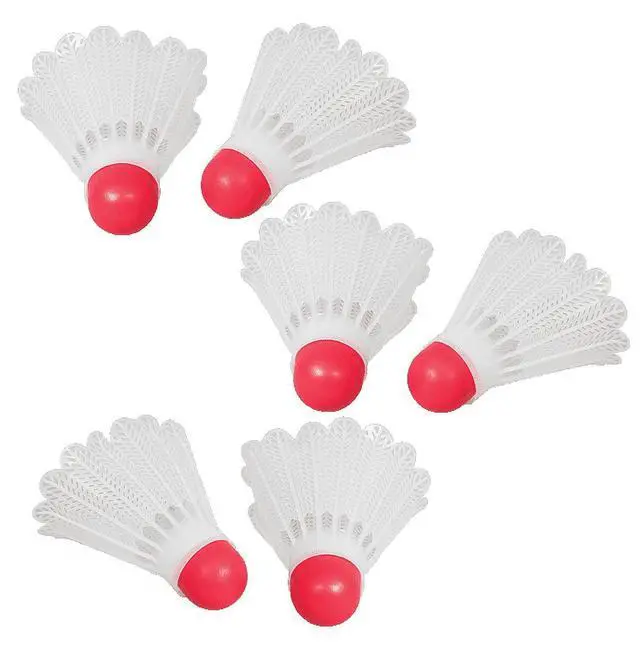 Main image of EastPoint Sports Official Size Badminton Shuttlecocks, 6-Pack - All-Weather Birdies for Badminton Outdoor Games