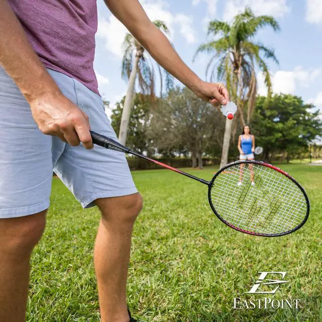 Alt view image 4 of 5 - EastPoint Sports Official Size Badminton Shuttlecocks, 6-Pack - All-Weather Birdies for Badminton Outdoor Games