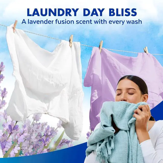 Alt view image 6 of 7 - Lysol® Laundry Sanitizer Additive, Eliminates Odor Causing Bacteria, Lavender Fusion, 21 oz