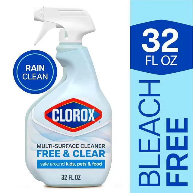 Alt view image 2 of 7 - Clorox Free & Clear Multi Surface Cleaner, Spray Bottle, Fragrance Free, 32 fl oz