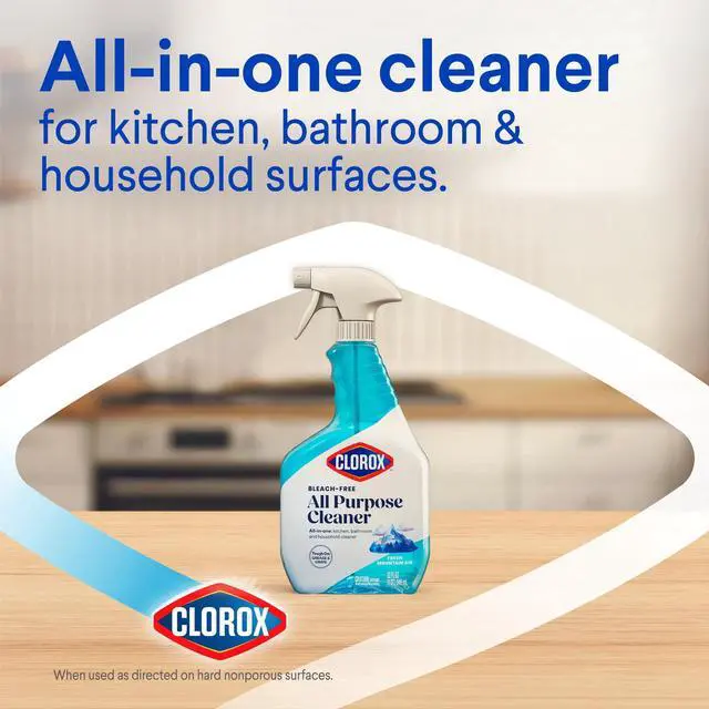 Alt view image 6 of 6 - Clorox Bleach-Free All Purpose Cleaner, Fresh Mountain Air, 32 fl oz