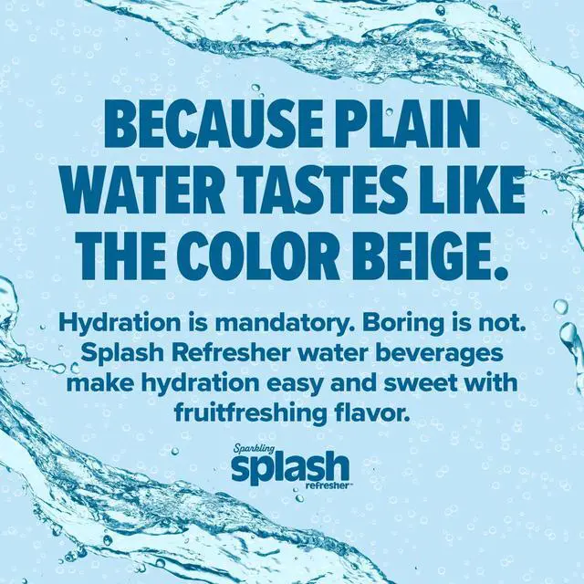 Alt view image 5 of 7 - Splash Blast Sparkling Can, Blood Orange Flavor, 12 fl oz, 8-pack