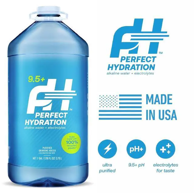 Main image of Perfect Hydration 9.5+ pH Alkaline Water, 1 Gallon Bottle