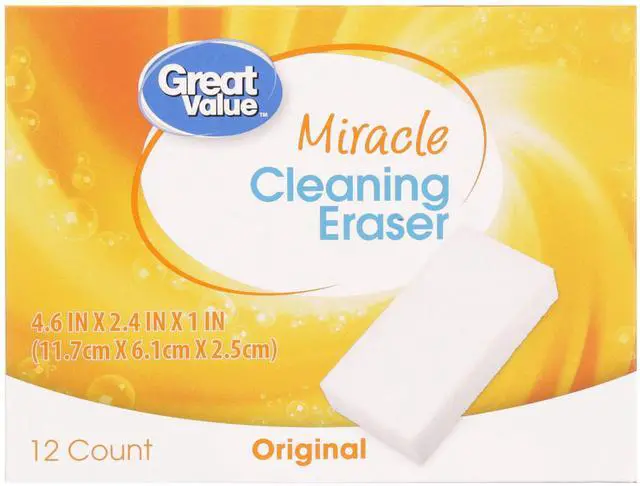 Main image of Great Value Original Cleaning Eraser, 12 Count