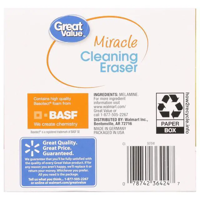 Alt view image 4 of 7 - Great Value Original Cleaning Eraser, 12 Count