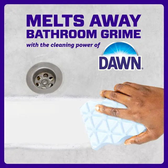 Alt view image 6 of 6 - Mr. Clean Magic Eraser Sponge, Shower & Tub Cleaner, Lavender, 3 Count