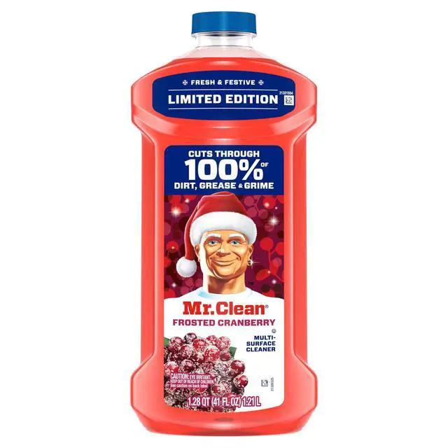 Alt view image 5 of 7 - Mr. Clean All Purpose Cleaner, Floor Cleaner, Mop Soap, Cleaning Liquid, Frosted Cranberry, 41 fl oz